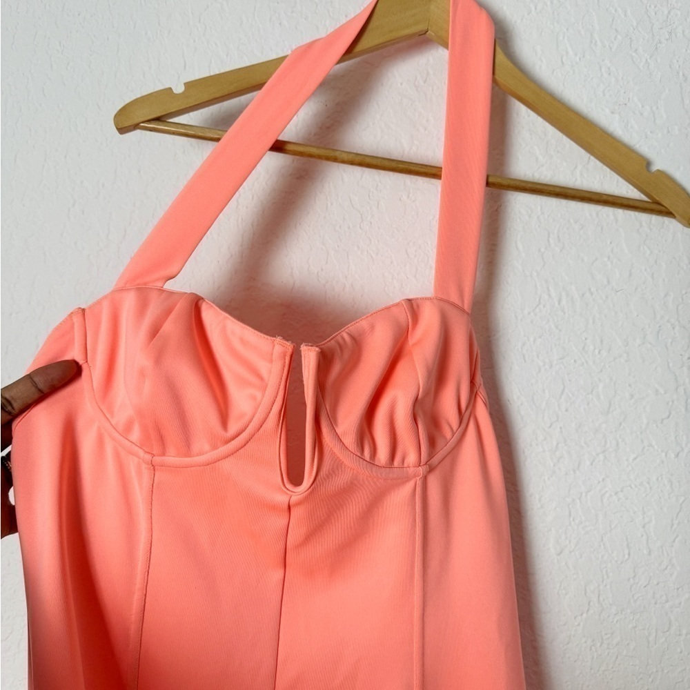 NWT Victor Glemaud Knit Halter Minidress - Picture 3 of 10